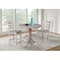 International Concepts 36 in. Round Counter Height Extension Dining Table w/12 in. Leaf and 2 Emily Counter Height Stools K09-36RXT-S6172-2 - alternate 1